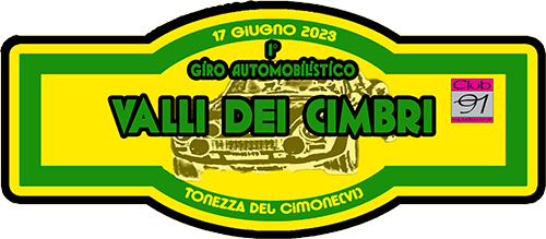 Giro Automobilistico Valli dei Cimbri 2023